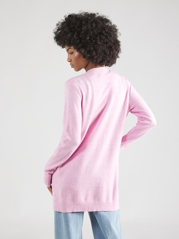 VILA Strickjacke 'Ril' in Pink