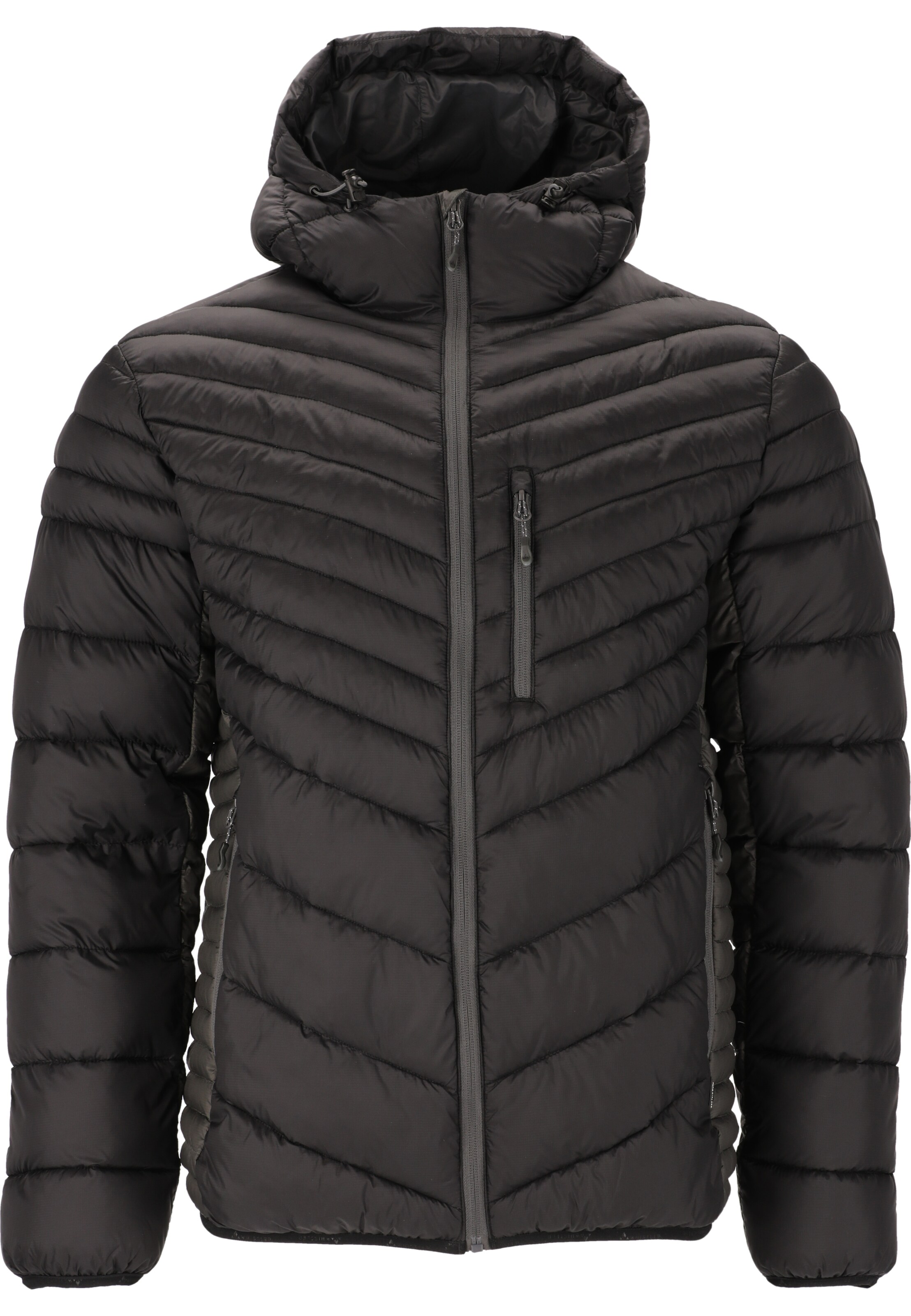 Whistler Steppjacke 'Trival' in Schwarz: Vorderseite