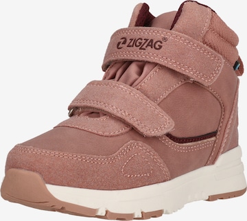 ZigZag Snow Boots 'Sayun' in Pink: front