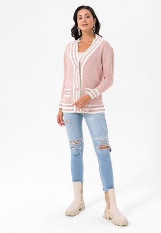 Felix Hardy Strickjacke in Pink