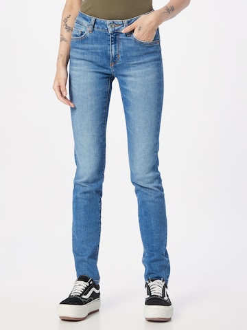 MUSTANG Slimfit Jeans 'Shelby' in Blauw: voorkant