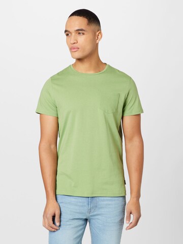 BLEND Koszulka w kolorze zielony: przód