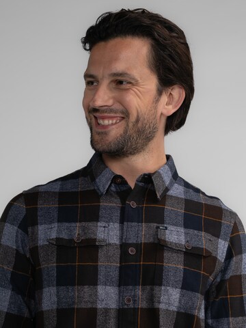 Petrol Industries - Ajuste regular Camisa 'Katmai' en marrón