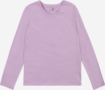 KIDS ONLY Shirt in Lila: predná strana