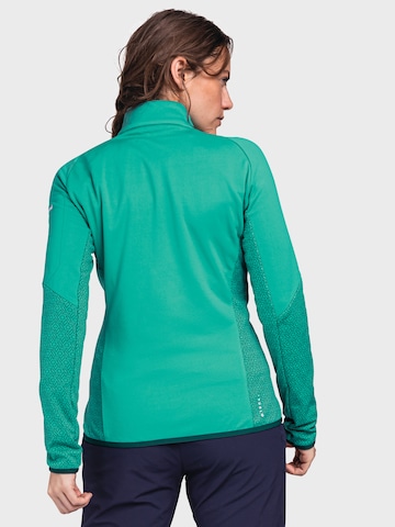 Schöffel Functionele fleece jas in Groen