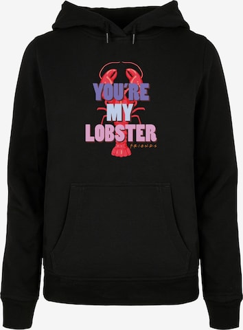 ABSOLUTE CULT Sweatshirt 'Friends - My Lobster' in Black: front