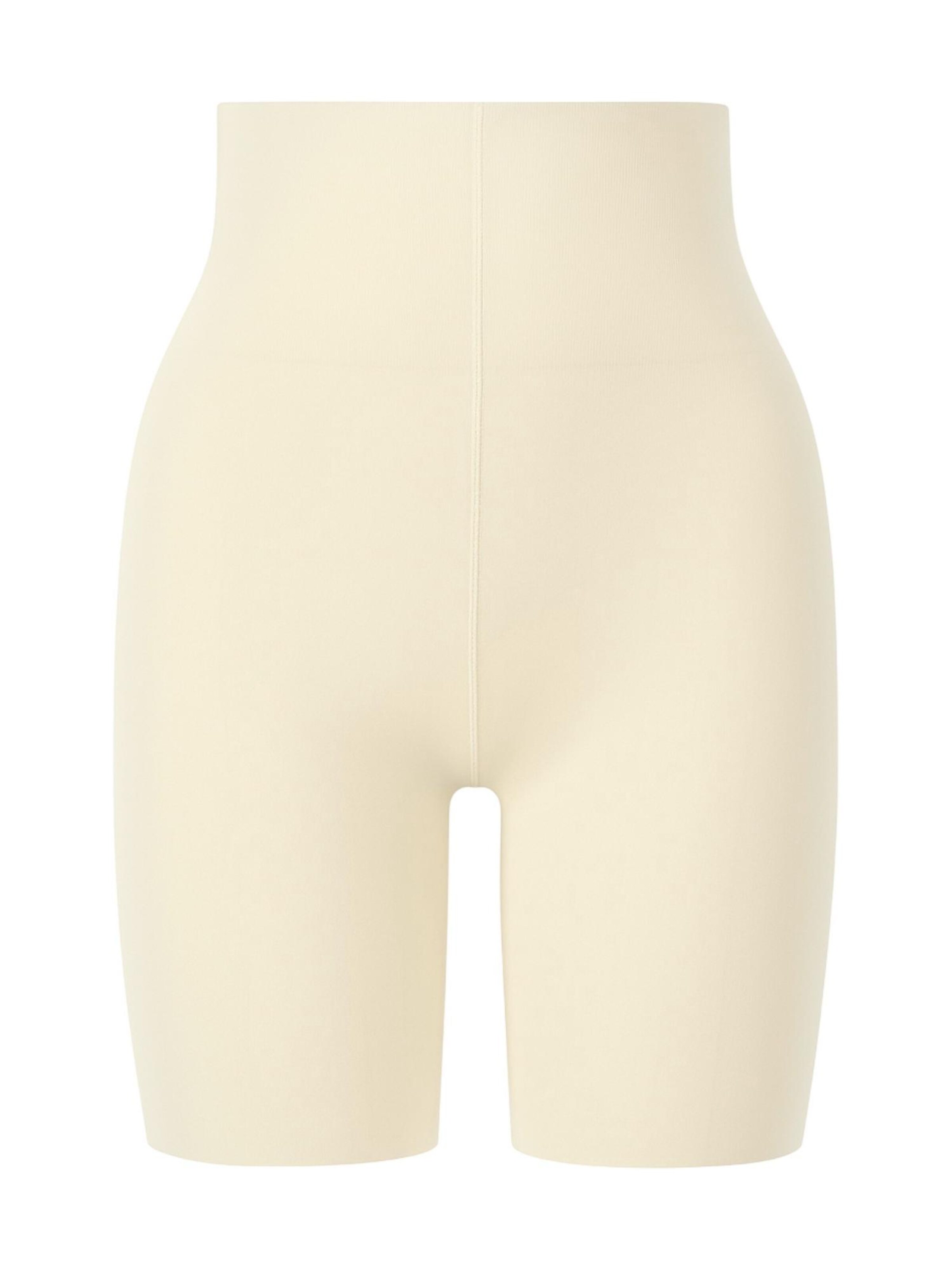 Pantalon modelant 'LaserSmooth' fashionshowcase en beige : devant