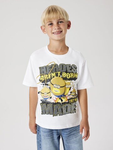 T-Shirt NAME IT en blanc : devant