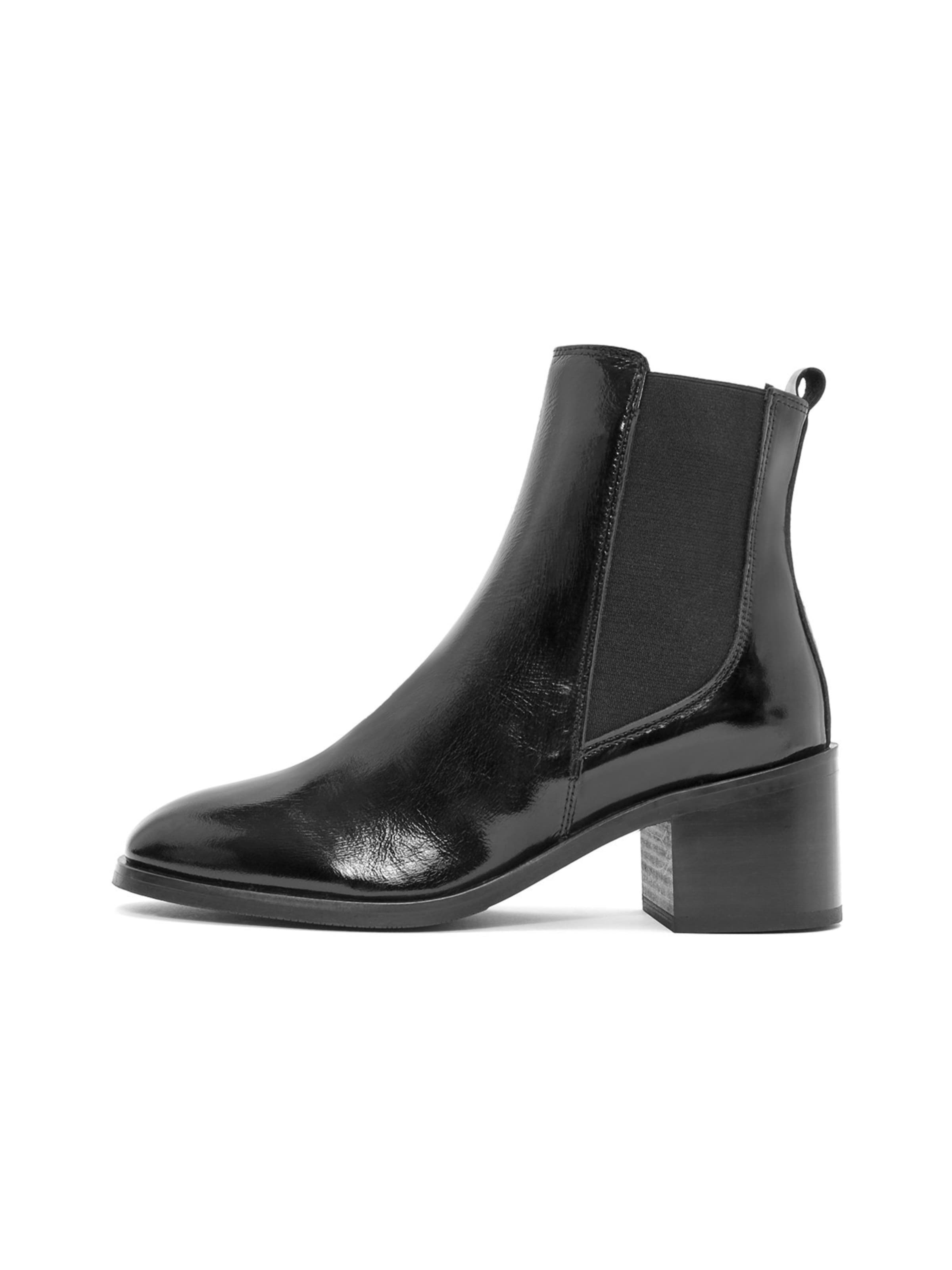 Derimod Chelsea Boots in Schwarz: Vorderseite
