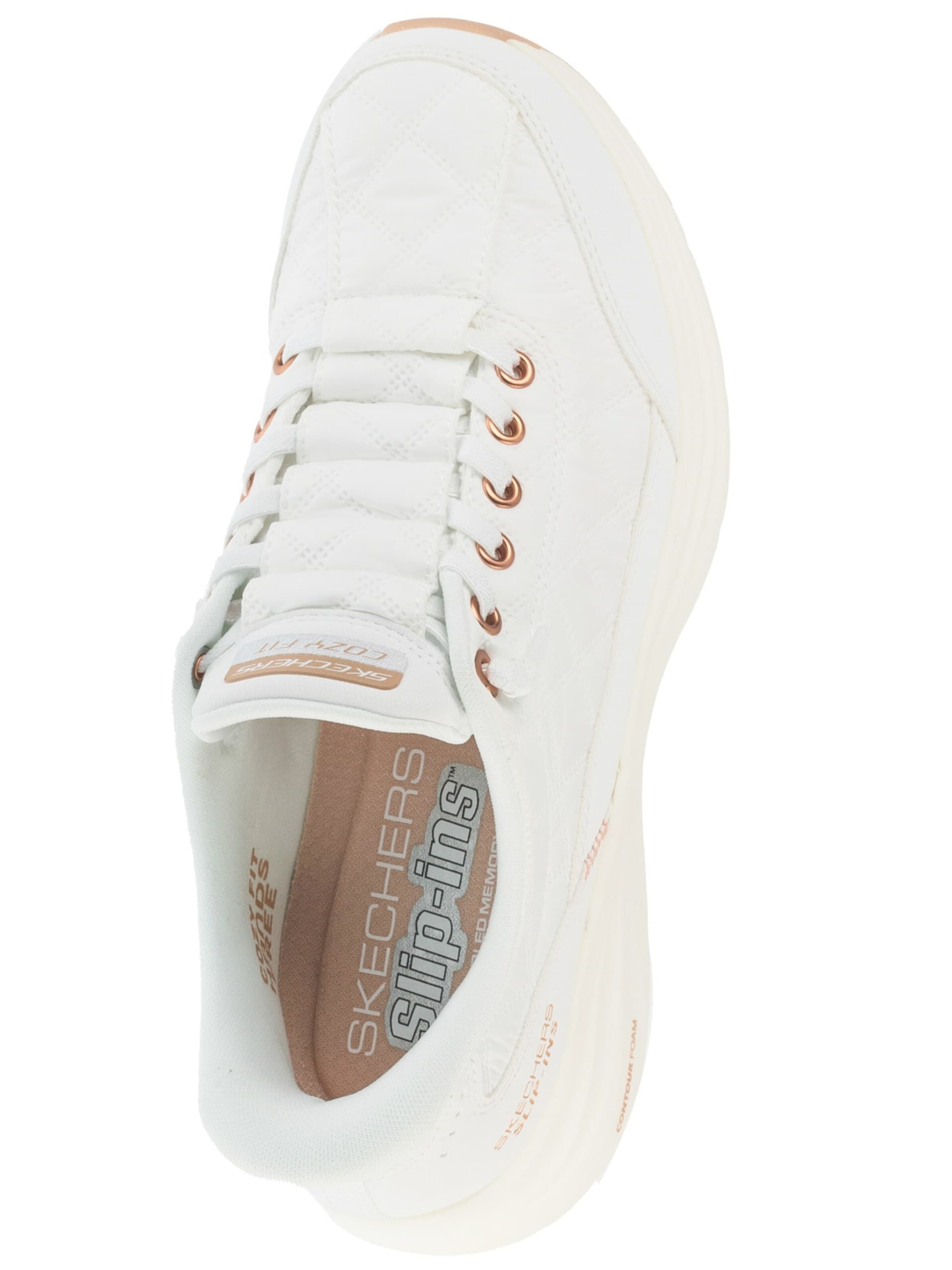 Baskets basses SKECHERS en blanc