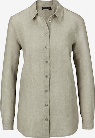Chemisier Goldner en vert : devant