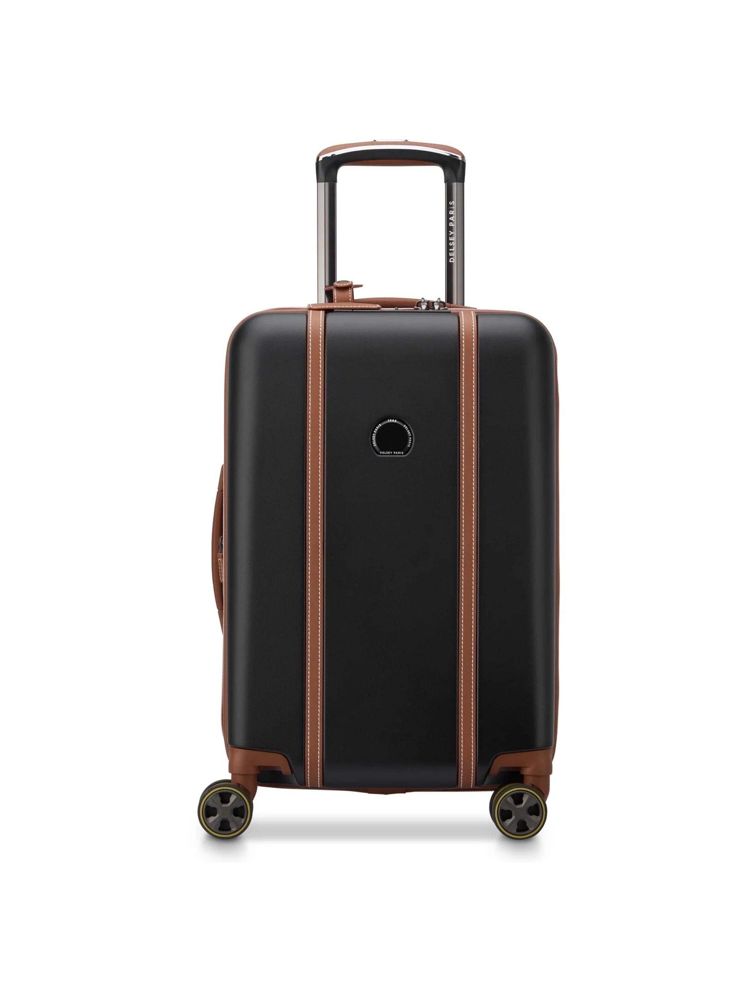 Delsey Paris Trolley 'Cadence'‌‌‌‌‌‌‌ in Schwarz: Vorderseite