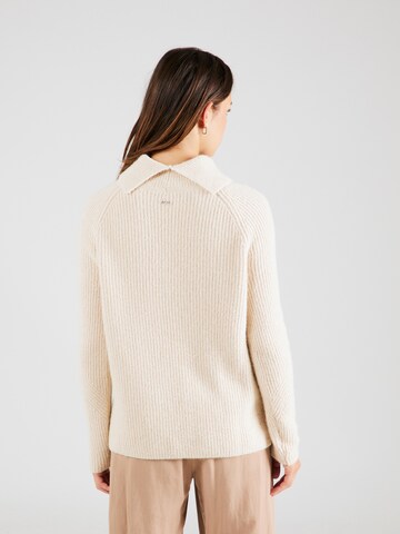 BOSS - Jersey 'Fieste' en beige