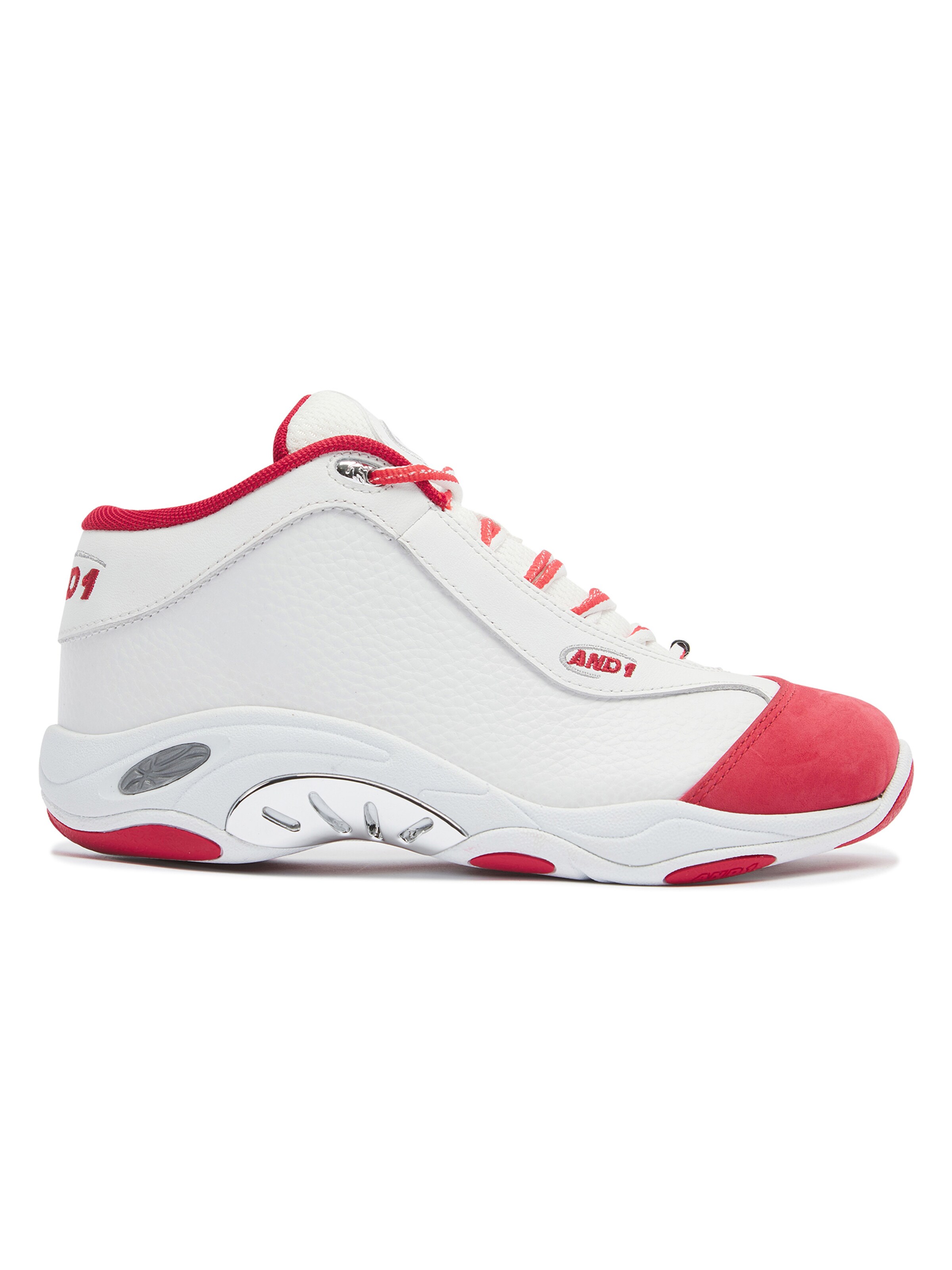 AND1 Sneakers laag 'Tai Chi' in Rood: voorkant