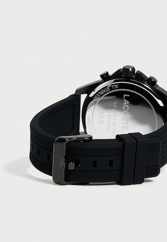 LACOSTE Analogt ur 'Arthor Skeleton' i sort: tilbage