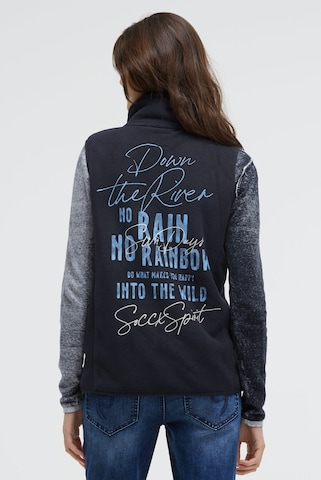 Soccx Vest in Blue: front