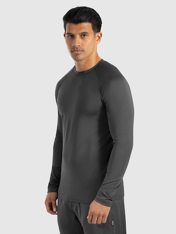 Smilodox Shirt ' Zeyn ' in Grijs