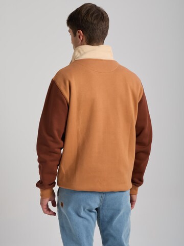 Trendsplant Sweatshirt in Braun: Rückseite