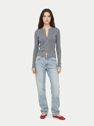 GOBI Cashmere Gebreid vest in Grijs