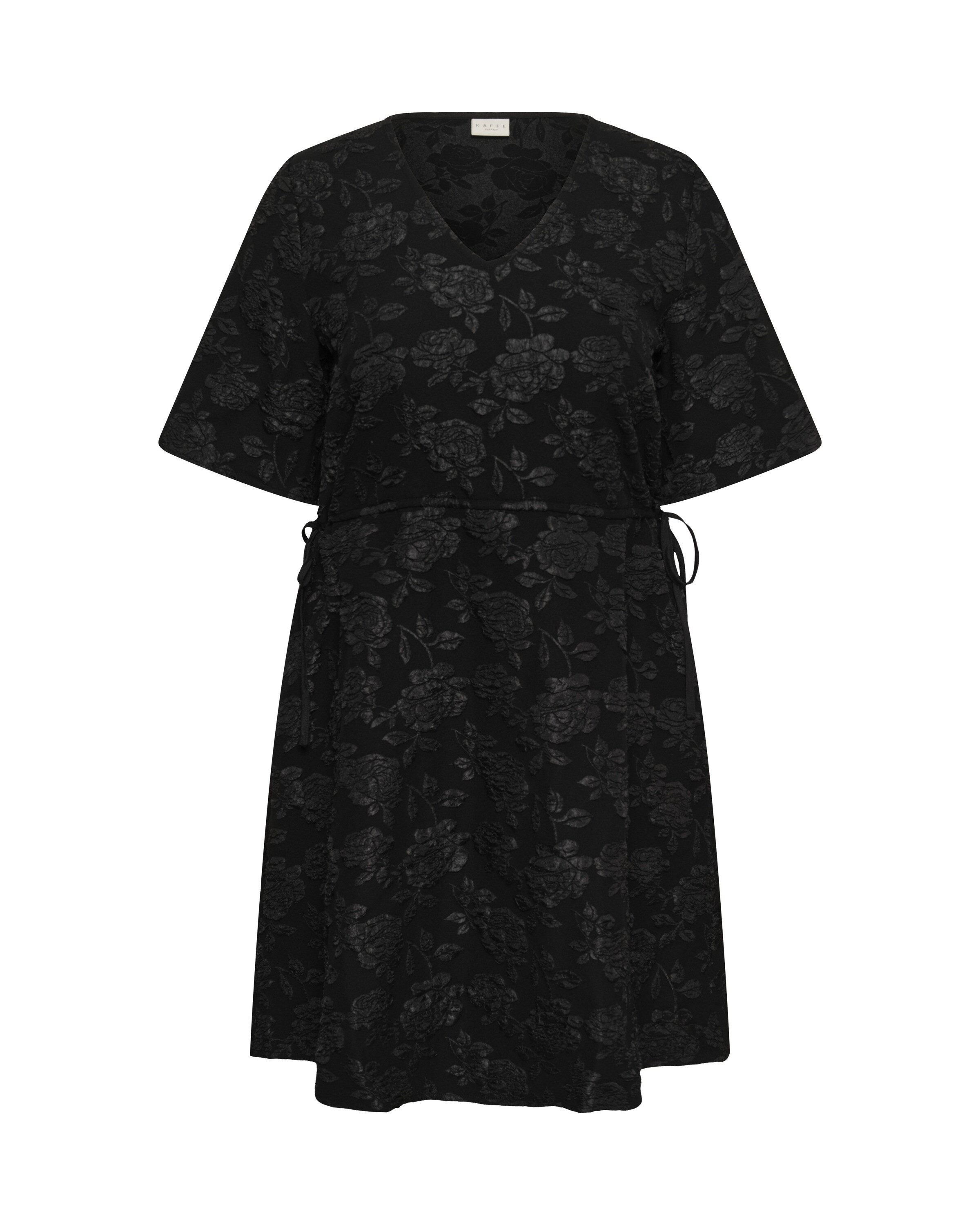 KAFFE CURVE Kleid 'KCCamina' in Schwarz: Vorderseite
