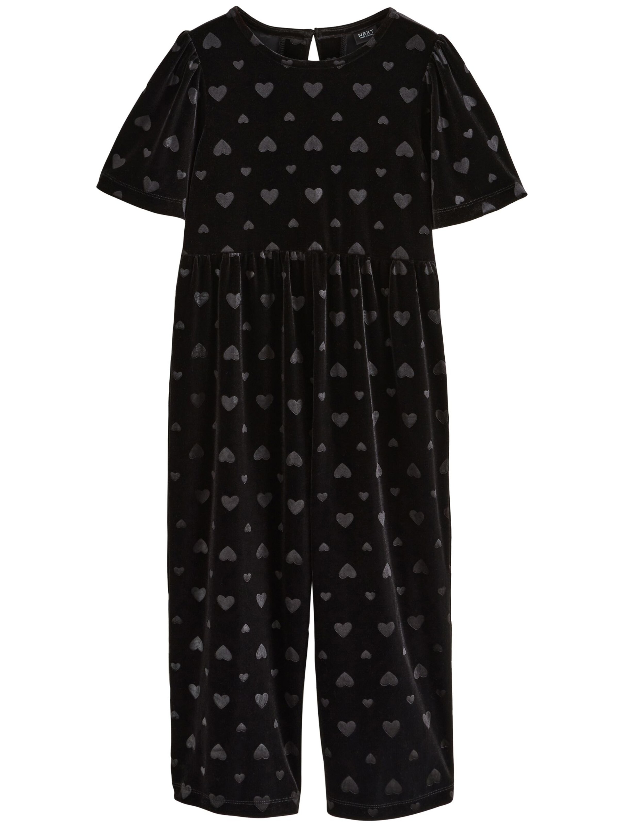 Next Комбинезон в черно: отпред