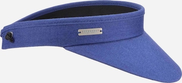 Seeberger Hat 'Visor' in Blue: front