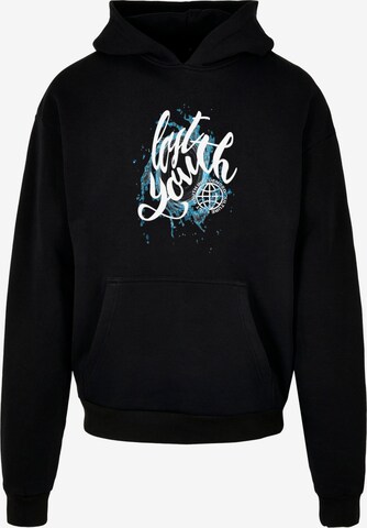 Lost Youth Sweatshirt in Zwart: voorkant