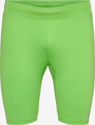 Newline Skinny Sportbroek in Groen: voorkant