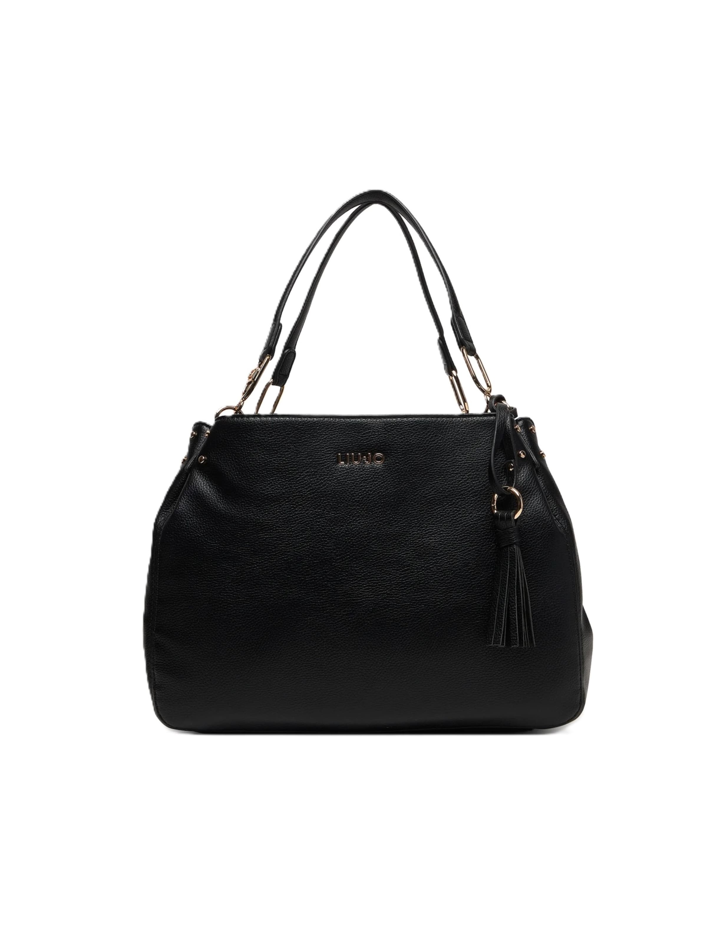 Borsa a spalla 'AA6185 E1012' di Liu Jo in nero: frontale