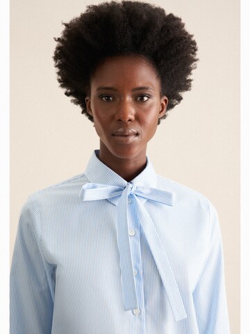 SEIDENSTICKER Blouse 'Schwarze Rose' in Blue