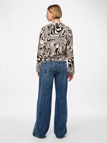 PIECES Blouse 'KIMMIE' in Grey