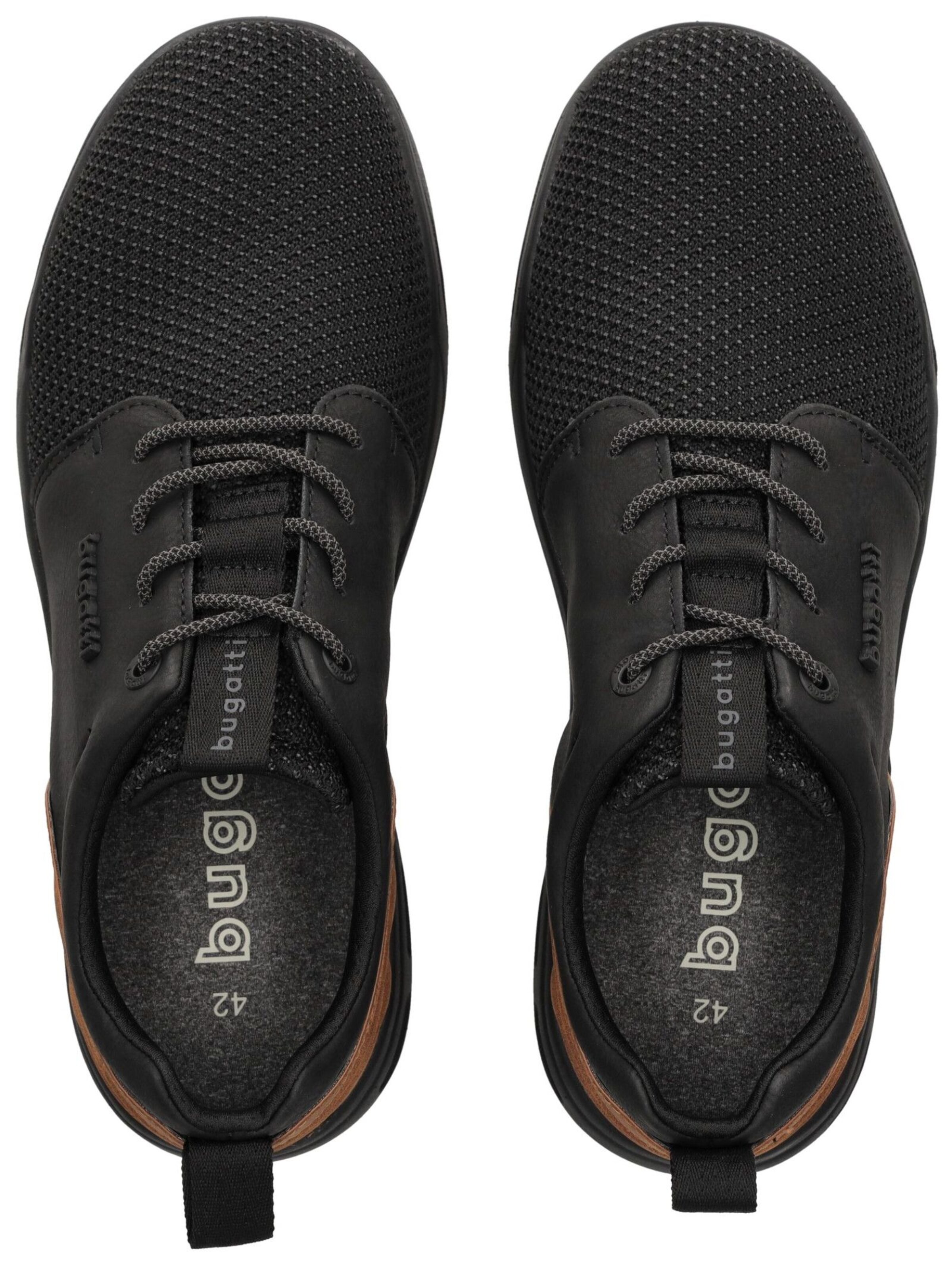bugatti Platform trainers in Black