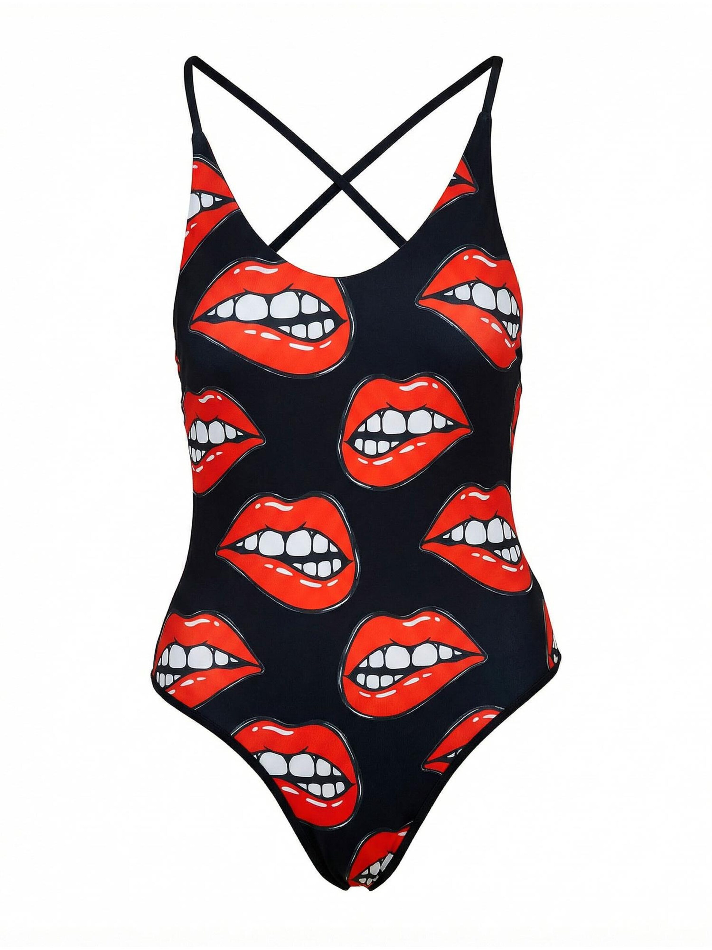 Kalaia Bustier Badeanzug‌‌‌‌‌‌‌‌‌ in Schwarz: Vorderseite