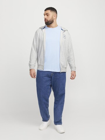 Jack & Jones Plus Sweatjacke in Grau