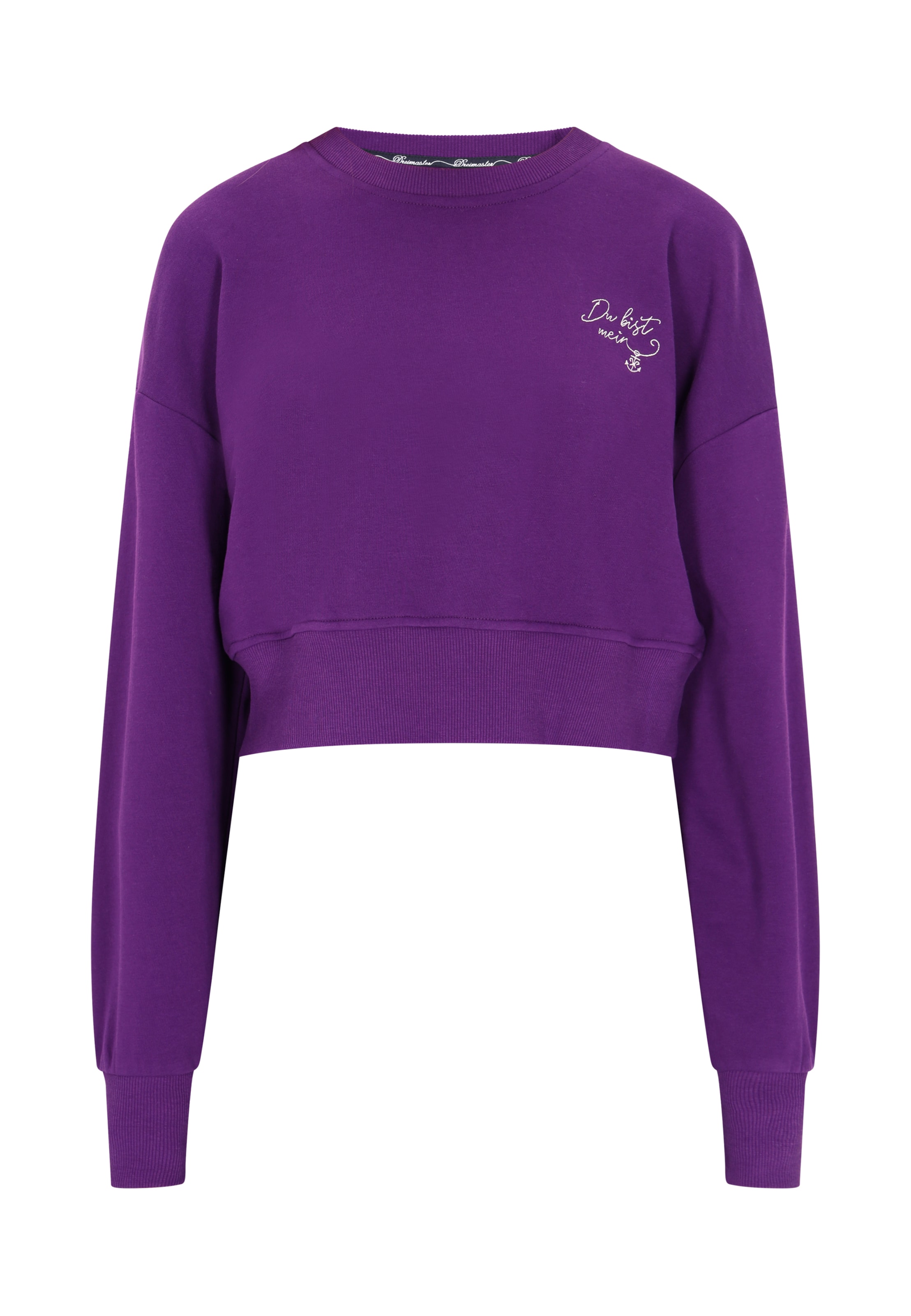 DreiMaster Vintage Sweatshirt in Lila: voorkant