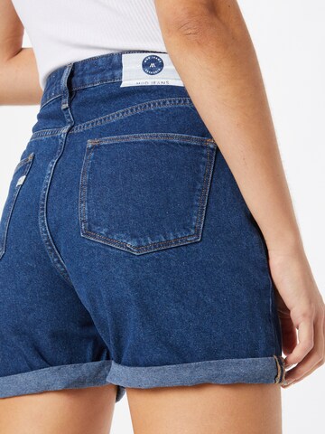 MUD Jeans Slimfit Shorts 'Marilyn' in Blau