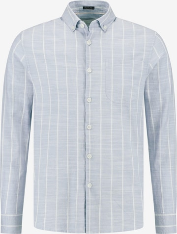 DstrezzedRegular Fit Košulja 'Kratos' - plava boja: prednji dio