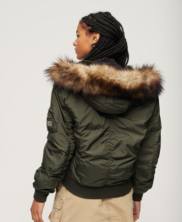 Superdry Between-Season Jacket 'MA1' in Green