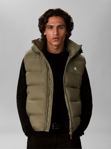 Calvin Klein Jeans Γιλέκο σε πράσινο: μπροστά
