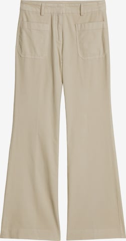 Marc O'Polo Flared Broek 'Marthe' in Beige: voorkant