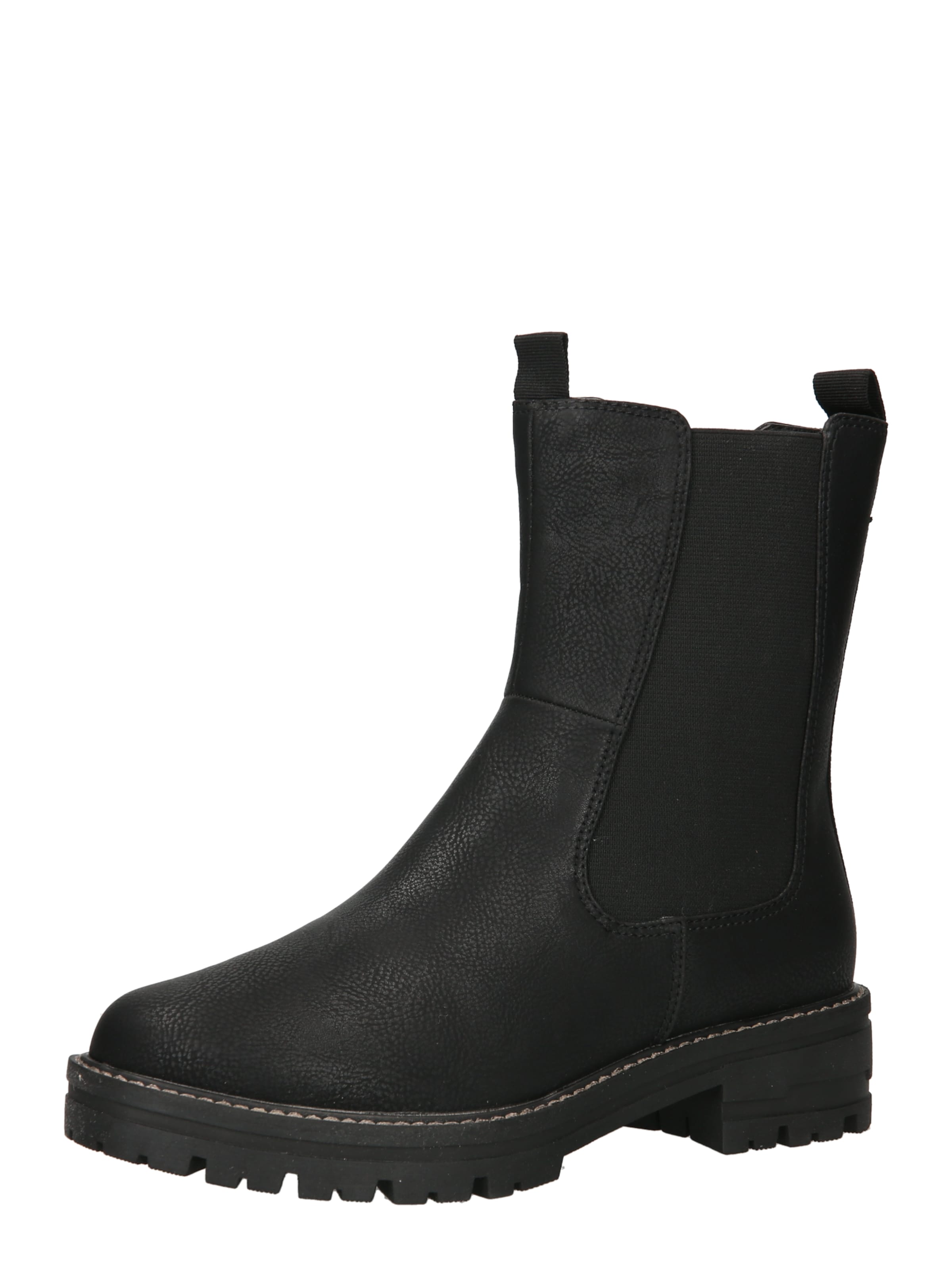 JANA Chelsea boots in Zwart: voorkant
