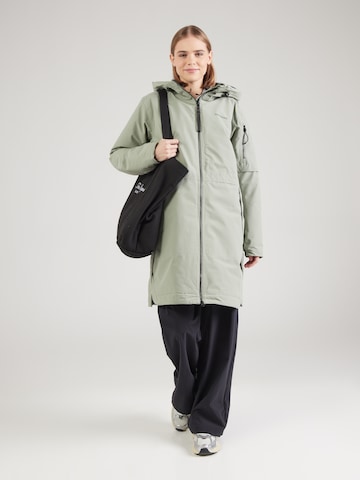 Didriksons Kurtka outdoor 'ELLA' w kolorze zielony: przód
