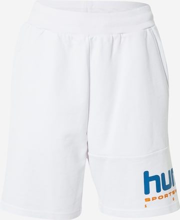 Loosefit Pantaloni di Hummel in bianco: frontale