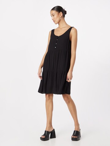 ICHI Summer Dress 'Marrakech' in Black: front