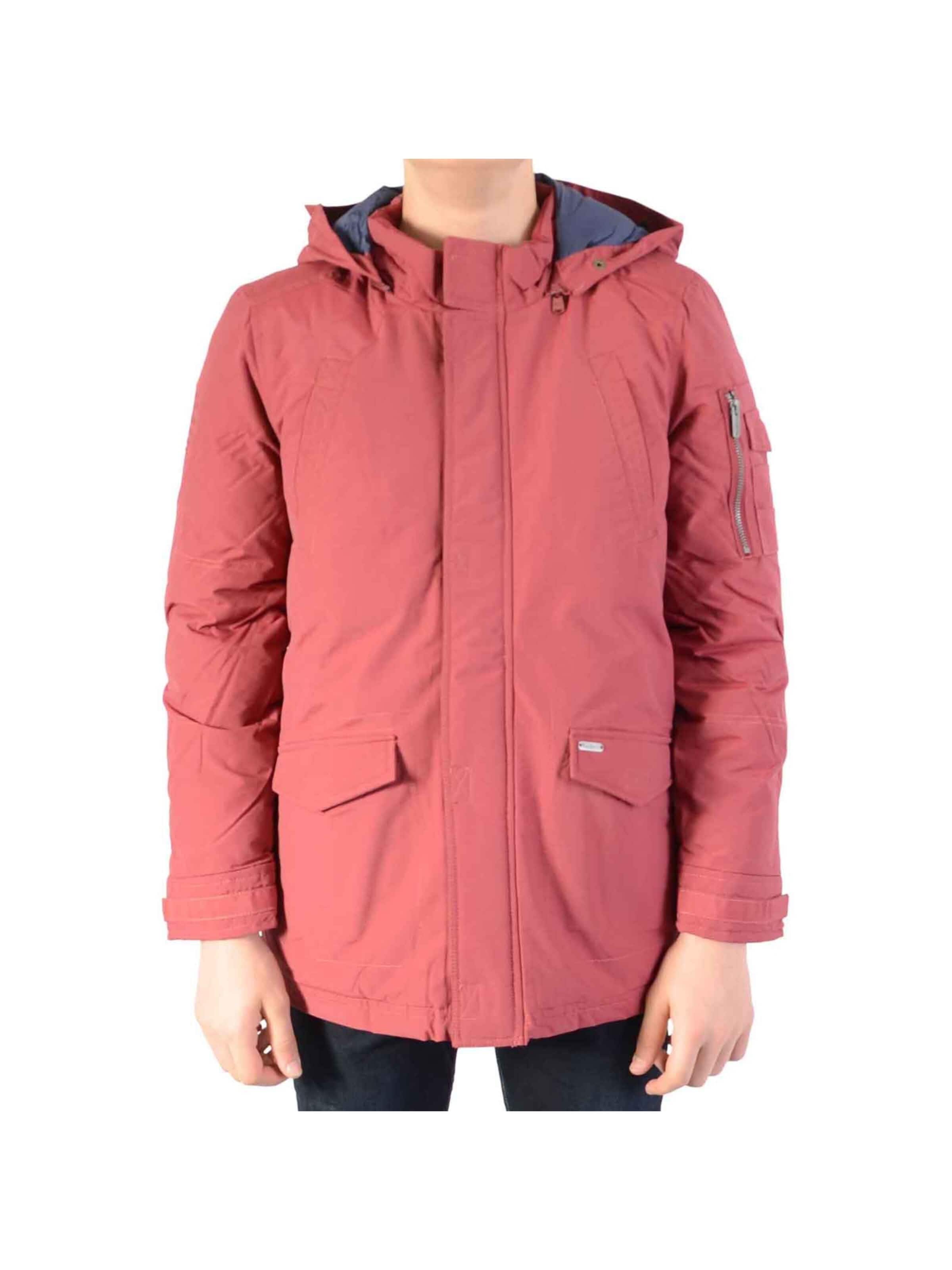 Pepe Jeans Kurtka przejściowa 'Conrad Kinder-Daunenjacke' w kolorze czerwony: przód