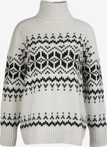 Barbour Sweater 'Patrisse' in White: front