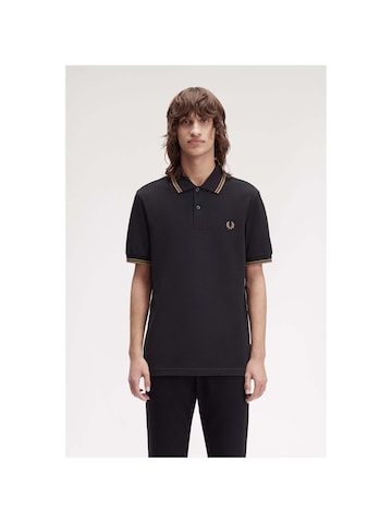 T-Shirt Fred Perry en noir : devant