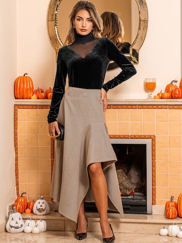 Cupshe - Top 'Long Sleeve' em preto