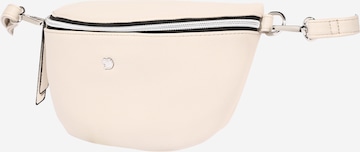 TOM TAILOR DENIM Fanny Pack 'Rosie' in Beige: front