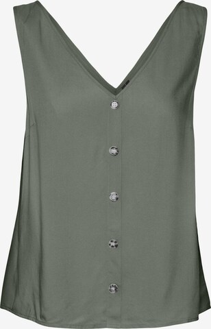 VERO MODA - Blusa 'BUMPY' em verde: frente